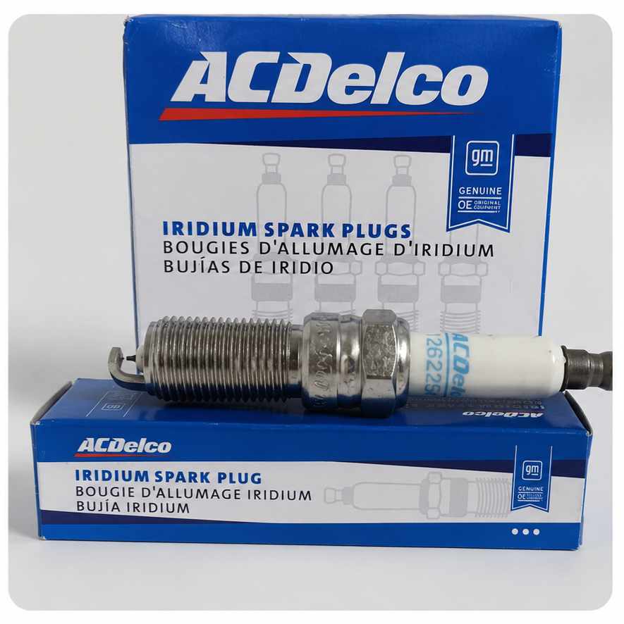 شمع موتور ایریدیومی ای سی دلکو پایه بلند ۴۱-۱۱۴ (ACDelco) اصلی